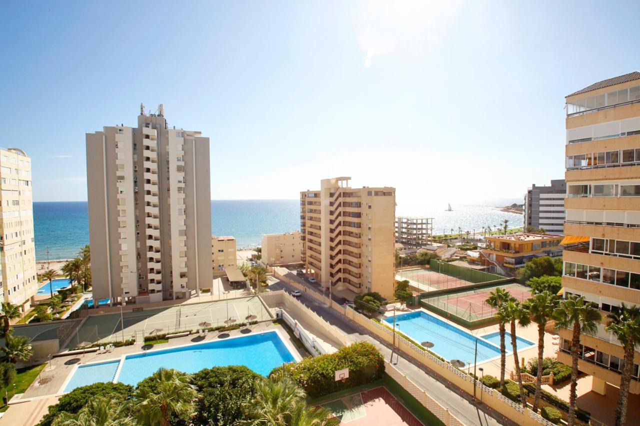 알리칸테 In Front Of The Sea With Ac And Pool 아파트 외부 사진